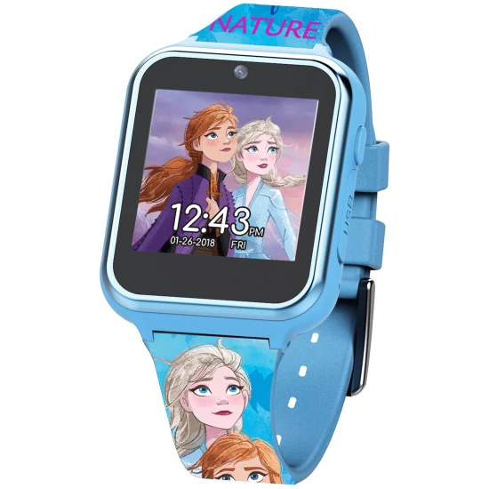 Best Sale 🥰 Accutime Kid's Frozen 2 Blue Silicone Strap Touchscreen Smart ⌚ Watch 46x41mm 😉 6 Best Sale 🥰 Accutime Kid's Frozen 2 Blue Silicone Strap Touchscreen Smart ⌚ Watch 46x41mm 😉 - Image 4