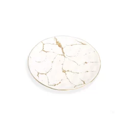 Brand new 😍 Classic Touch Set Of 6 Tumblers With Base And Rim Gold ⭐