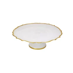 Best deal 🤩 Classic Touch 12 Scalloped Chargers - Set Of 4 Gold 😍