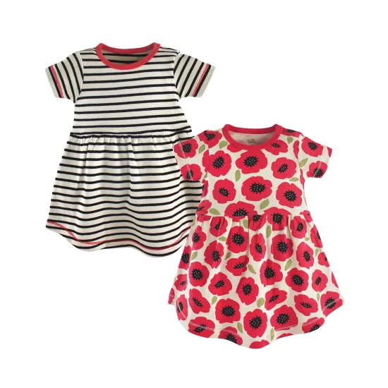 Best Sale π Touched By Nature Organic Cotton π Dress, 2-Pack, 0Months-5T Boho Flower π― 5 Best Sale π Touched By Nature Organic Cotton π Dress, 2-Pack, 0Months-5T Boho Flower π― - Image 3
