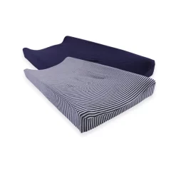 Flash Sale 🎁 Touched By Nature Organic Cotton Changing Pad Cover, 2-Pack, One Size Forest 🧨 -Deals Touch Store unnamed file 224