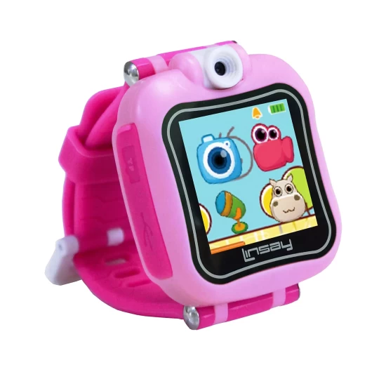 Best Sale π₯° LINSAY 1.5 Kids Smart β Watch Selfie Camera With HD 90 Pink π₯ 6 Best Sale π₯° LINSAY 1.5 Kids Smart β Watch Selfie Camera With HD 90 Pink π₯ - Image 4