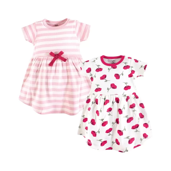 Coupon π Touched By Nature Baby Girl Organic Cotton π Dress, Short Sleeve 2-Pack Petals π 5 Coupon π Touched By Nature Baby Girl Organic Cotton π Dress, Short Sleeve 2-Pack Petals π - Image 3
