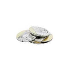 Cheapest 😀 Classic Touch Marbleized Wine Coaster, Set Of 4 😉 -Deals Touch Store unnamed file 263