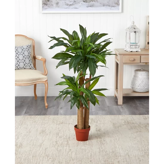 Budget β€οΈ Nearly Natural 4' Corn Stalk Dracaena Real Touch Plant Green π 6 Budget β€οΈ Nearly Natural 4' Corn Stalk Dracaena Real Touch Plant Green π - Image 4