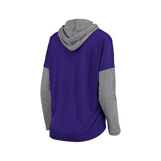 Buy π€© Touch By Alyssa Milano π© Women's Purple, Gray Minnesota Vikings Without Limits Pullover Hoodie βοΈ 4 Buy π€© Touch By Alyssa Milano π© Women's Purple, Gray Minnesota Vikings Without Limits Pullover Hoodie βοΈ - Image 2