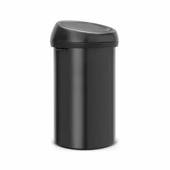 Hot Sale ⭐ Brabantia Touch Top 16-Gallon Trash Can Matte Black 🤩 -Deals Touch Store unnamed file 413