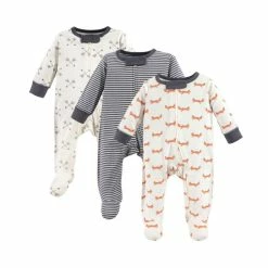 Wholesale 🔥 Touched By Nature Organic Cotton Sleep And Play, 3-Pack, 0-9 Months Tulip ✨