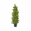 Discount 🛒 Nearly Natural 39 Variegated Holly Leaf Artificial Tree Real Touch Green ✨ -Deals Touch Store unnamed file 457