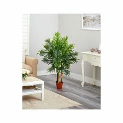 Flash Sale 🛒 Nearly Natural 4' Areca Palm Real Touch Tree Green ✨ -Deals Touch Store unnamed file 475