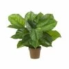 Promo 👏 Nearly Natural Large Leaf Philodendron Silk Plant - Real Touch Green 👏 -Deals Touch Store unnamed file 489