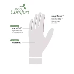 Best deal 🥰 Isotoner Signature 👩 Women's Chevron Stretch Touchscreen Gloves Black ✔️ -Deals Touch Store unnamed file 49