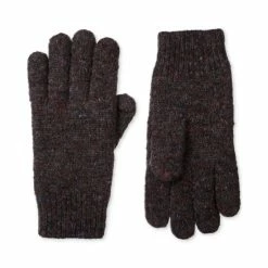 Best Sale 👍 Isotoner Signature 👩 Women's Recycled Knit Touchscreen Gloves Dark Charcoal 💯
