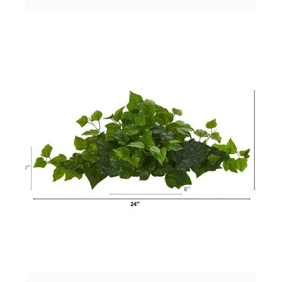 New π Nearly Natural 24in. London Ivy Artificial Ledge Plant Real Touch Green 𧨠4 New π Nearly Natural 24in. London Ivy Artificial Ledge Plant Real Touch Green 𧨠- Image 2