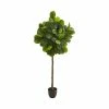 Brand new 🧨 Nearly Natural 6’ Fiddle Leaf Artificial Tree (Real Touch) Green ⌛