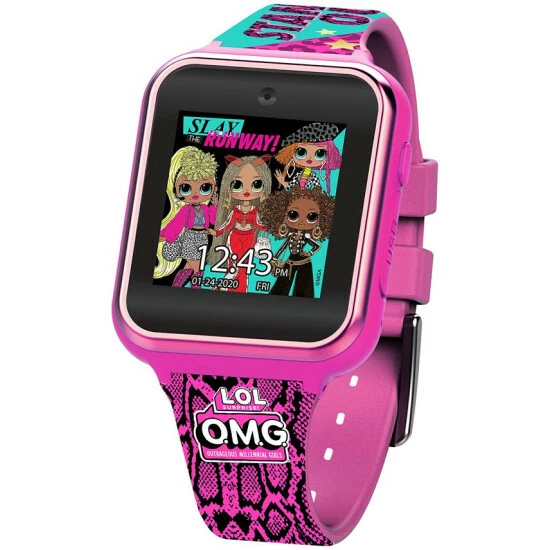 Deals 👏 Accutime Kid's OMG Multicolored Silicone Touchscreen Smart ⌚ Watch 46x41mm Pink 🔥 3 Deals 👏 Accutime Kid's OMG Multicolored Silicone Touchscreen Smart ⌚ Watch 46x41mm Pink 🔥 - Image 2