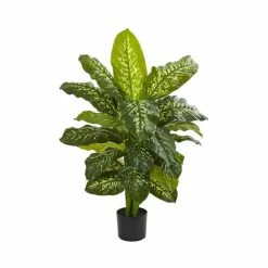 Top 10 ⭐ Nearly Natural 42” Dieffenbachia Artificial Plant (Real Touch) Green 👍