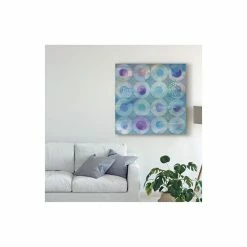 Buy 🧨 Trademark Global Danhui Nai Touching Circles II Canvas Art - 15 X 20 Multi ⭐ -Deals Touch Store unnamed file 585