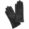 Wholesale 🎁 Charter Club Cashmere Lined Leather Tech Gloves, Created For Macy's Black 🎉