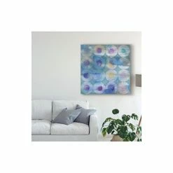 Best reviews of ⌛ Trademark Global Danhui Nai Touching Circles III Canvas Art - 15 X 20 Multi 👏 -Deals Touch Store unnamed file 617