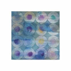 Best Sale 💯 Trademark Global Danhui Nai Touching Circles III Canvas Art - 15 X 20 Multi 😀