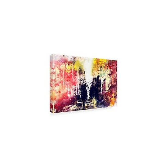 Cheap π Trademark Global Philippe Hugonnard NYC Watercolor Collection - Yellow Touch Canvas Art - 36.5 X 48 Multi π 4 Cheap π Trademark Global Philippe Hugonnard NYC Watercolor Collection - Yellow Touch Canvas Art - 36.5 X 48 Multi π - Image 2