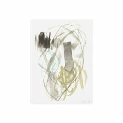 Discount βοΈ Trademark Global Jennifer Goldberger A Touch Of Mint II Canvas Art - 36.5 X 48 Multi π