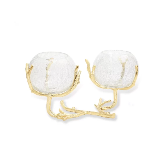 Promo β Classic Touch 15.35 2 Branch Centerpiece Gold-tone π 4 Promo β Classic Touch 15.35 2 Branch Centerpiece Gold-tone π - Image 2