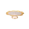 Deals ✨ Classic Touch Gold Round Chip And Dip Bowl With Lotus Flower Design 💯 -Deals Touch Store unnamed file 73